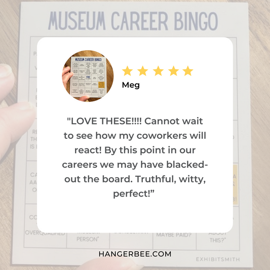 Museum Career Bingo Magnet