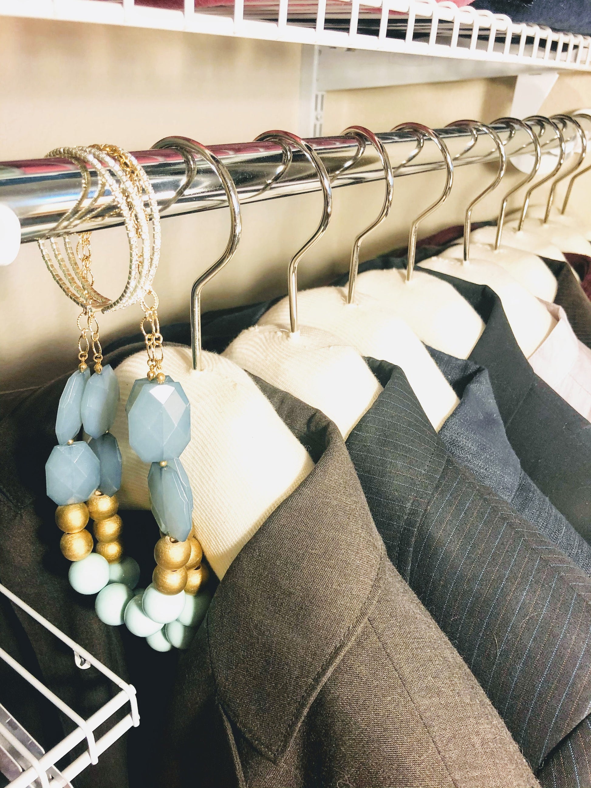 Padded Hangers for Closets Museums Historical Societies Vintage Collections Heirlooms Antiques Knitwear Sweaters Formalwear Wedding Dress Prom Dress Suit Jackets Blazers Closet Organization Preservation and Museum Quality Handmade to Save your Clothes