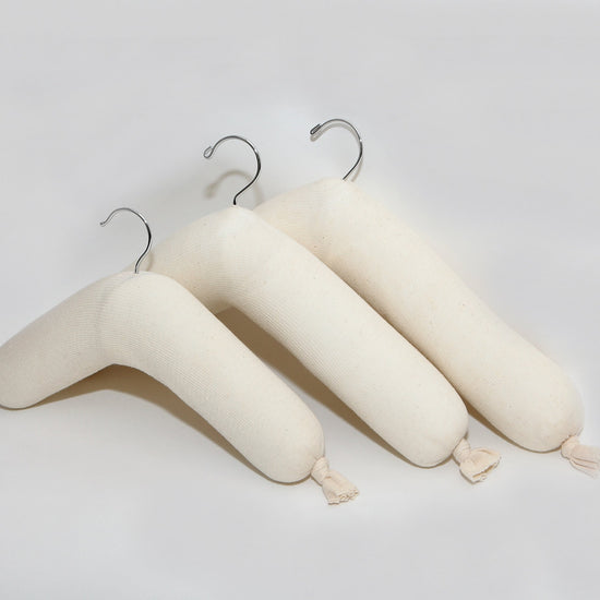 Padded Hangers for Closets Museums Historical Societies Vintage Collections Heirlooms Antiques Knitwear Sweaters Formalwear Wedding Dress Prom Dress Suit Jackets Blazers Closet Organization Preservation and Museum Quality Handmade to Save your Clothes