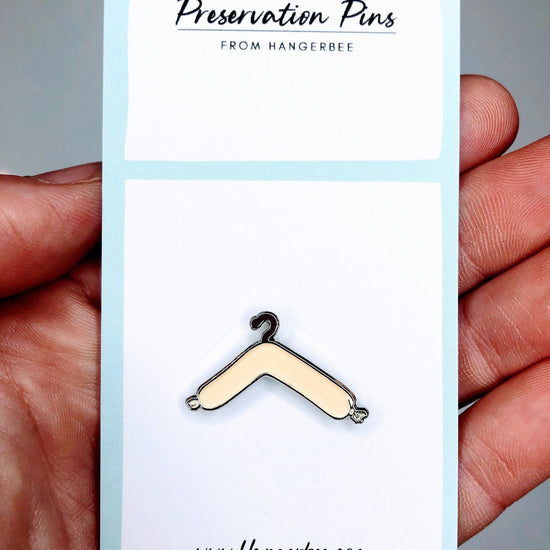 museum lapel pin padded hanger collectible gift collectible