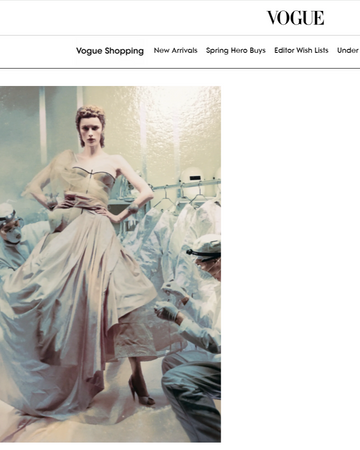 Hangerbee Padded Clothing Hangers were featured in an article from Vogue, titled How to Care for Vintage and Delicate Garments. This image is a screenshot of that article. Our Museum quality hangers are perfect for the long term storage and preservation of garments of all sizes.