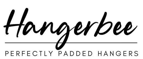 Hangerbee perfectly padded hangers logo