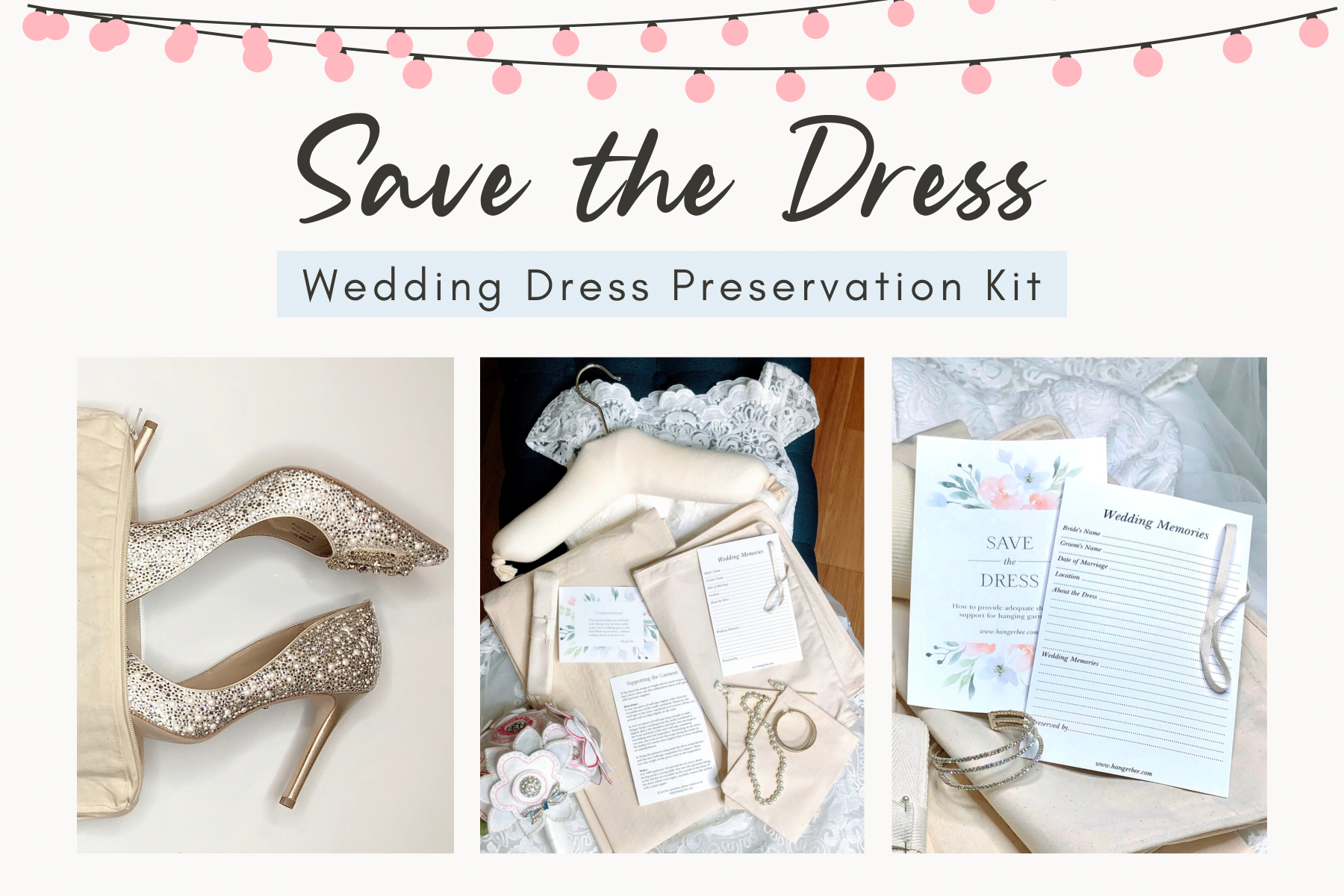 Giana Scanelli Bridal - NOW OFFERING WEDDING GOWN PRESERVATION KITS!✨🧼 Our preservation  kits include cleaning and preserving up to five items: Veil/headpiece  Detachable Train Money Bag Handkerchief Garter Jacket Ring Pillow Purse