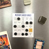 Museum Career Bingo Magnet