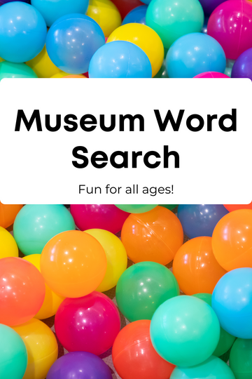 Kids Museum Word Search