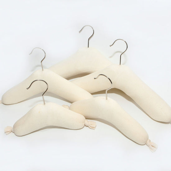 Padded Hangers for Closets Museums Historical Societies Vintage Collections Heirlooms Antiques Knitwear Sweaters Formalwear Wedding Dress Prom Dress Suit Jackets Blazers Closet Organization Preservation and Museum Quality Handmade to Save your Clothes